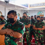 Dua Prajurit TNI AL Gugur, Kasal Perintahkan Kibarkan Bendera Setengah Tiang