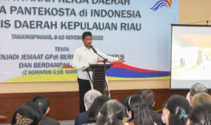 Hadiri Mukerda GPDI, Wali Kota Batam Ajak Ciptakan Kerukunan