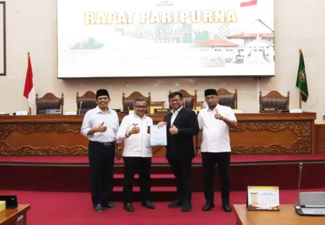 DPRD Batam Gelar Paripurna Bahas Pertanggungjawaban APBD 2023